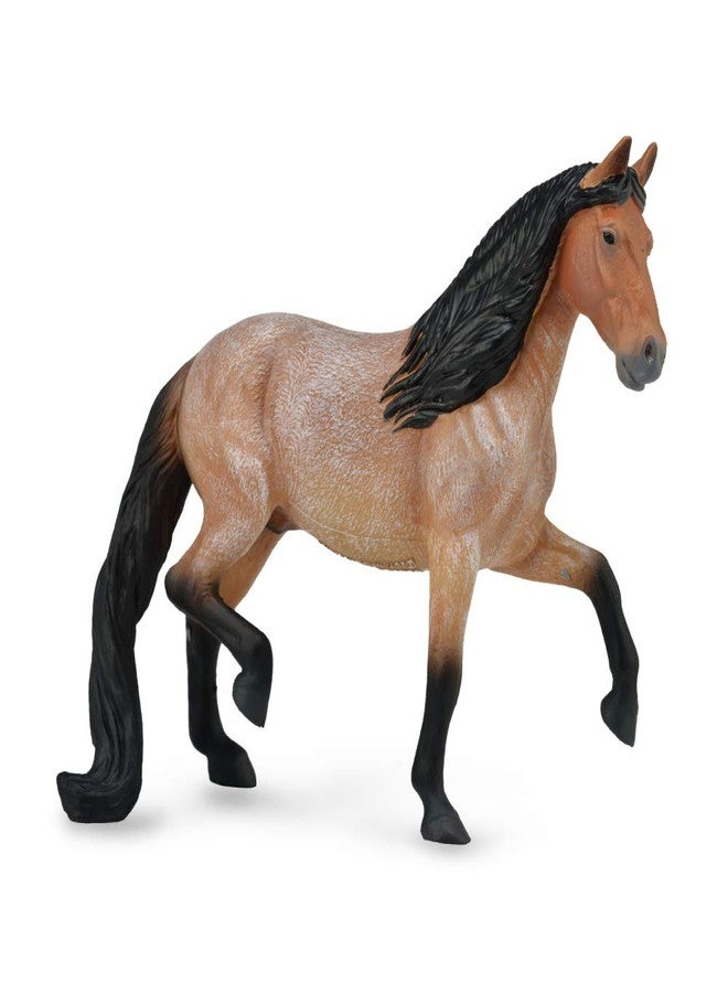 Collecta Bay Roan Manga Larga Marchador Stallion Horse Toy, 7.0"L x 4.8"H - Image 1