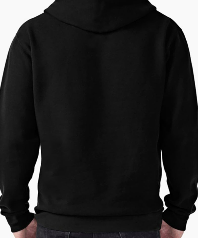 Father-Son Football Hooded Sweatshirt Black