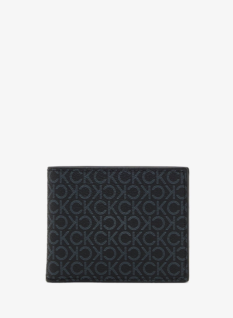 كالفن كلاين محفظة ثنائية الطي بتفاصيل شعار - Image 1