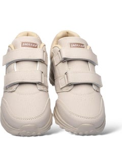 Liger Women's Velcro Casual Sneakers Beige  - Image 5