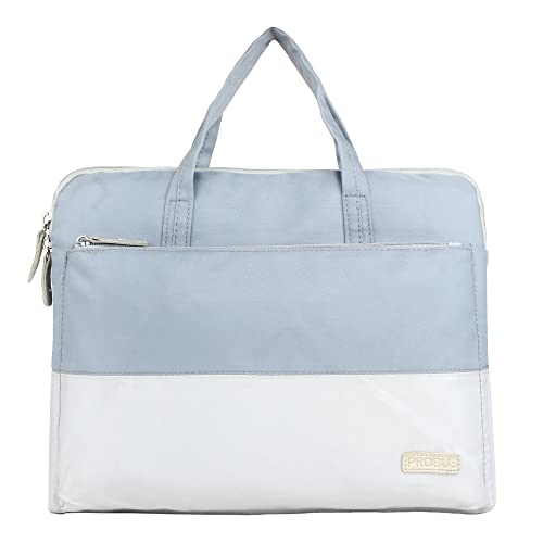 Probus Dual Tone-3 Sleeve Messenger Bag Compatible with 13-14 Inch Laptop and Macbook Pro/Air | Grey - Image 1