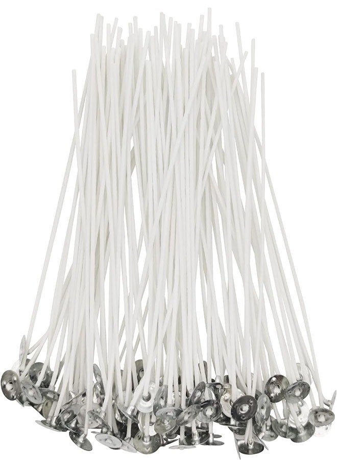 Smokeless Candle Wicks, 50pcs Bulk Candle Wicks Pre-Waxed Natural Candle Wicks for Candle Making, Candle DIY  - Image 1