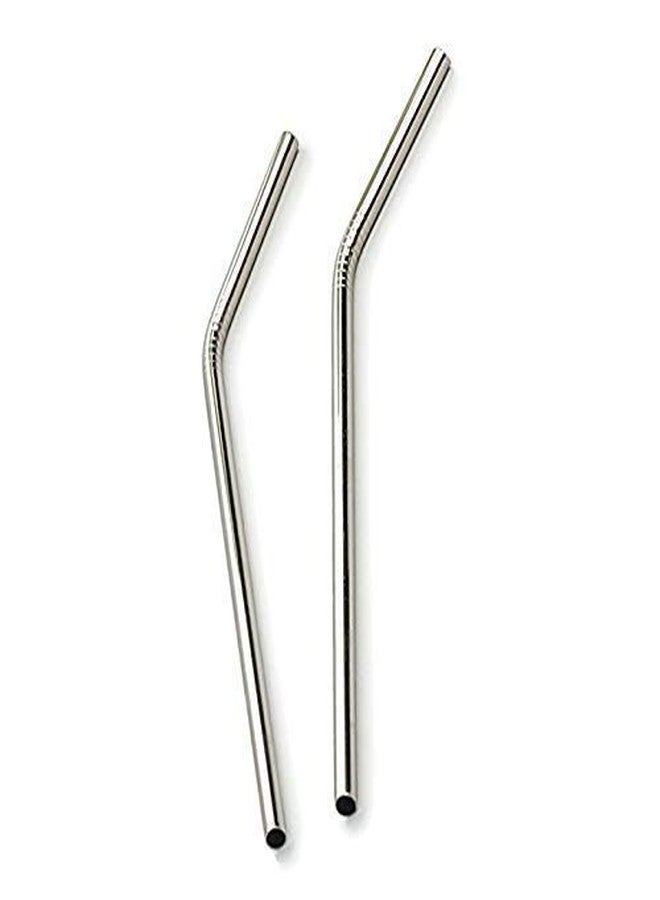 EAYIRA Reusable Stainless Steel Drinking Straws (2 Bend & 2 Straight Straws, 1 Brush - Image 5