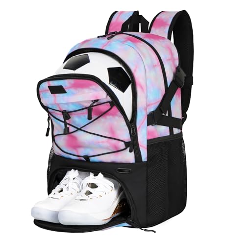 Goloni Soccer BackpackBasketball Backpack with Ball Compartment Shoe CompartmentBackpack for BasketballSoccer Football Volleyball Swim Gym Travel - Image 1