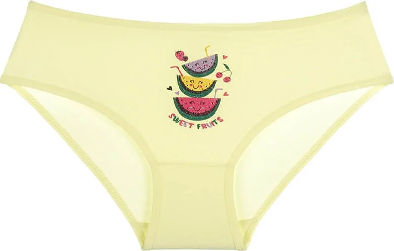 Donella 10-Piece Colorful Watermelon Printed Girl's Panties - 4171RP