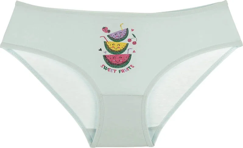 Donella 10-Piece Colorful Watermelon Printed Girl's Panties - 4171RP