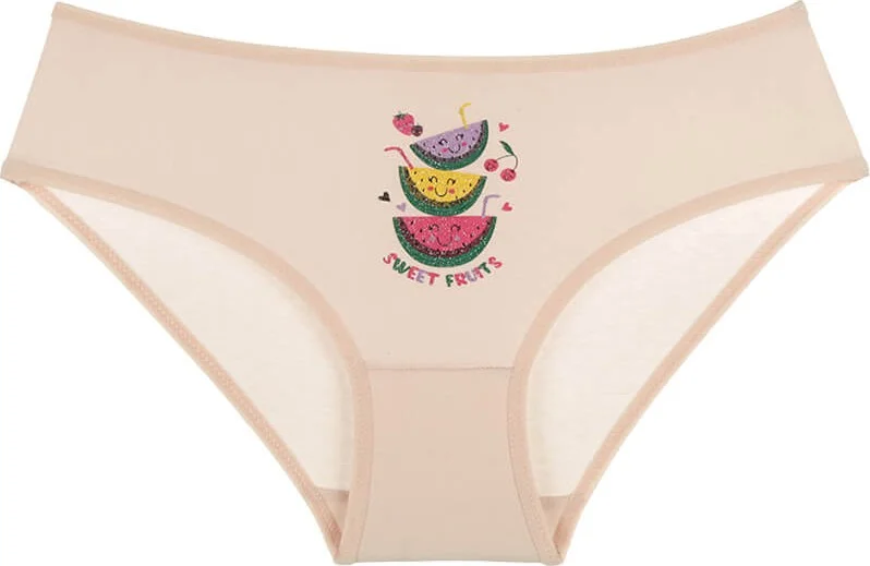 Donella 10-Piece Colorful Watermelon Printed Girl's Panties - 4171RP