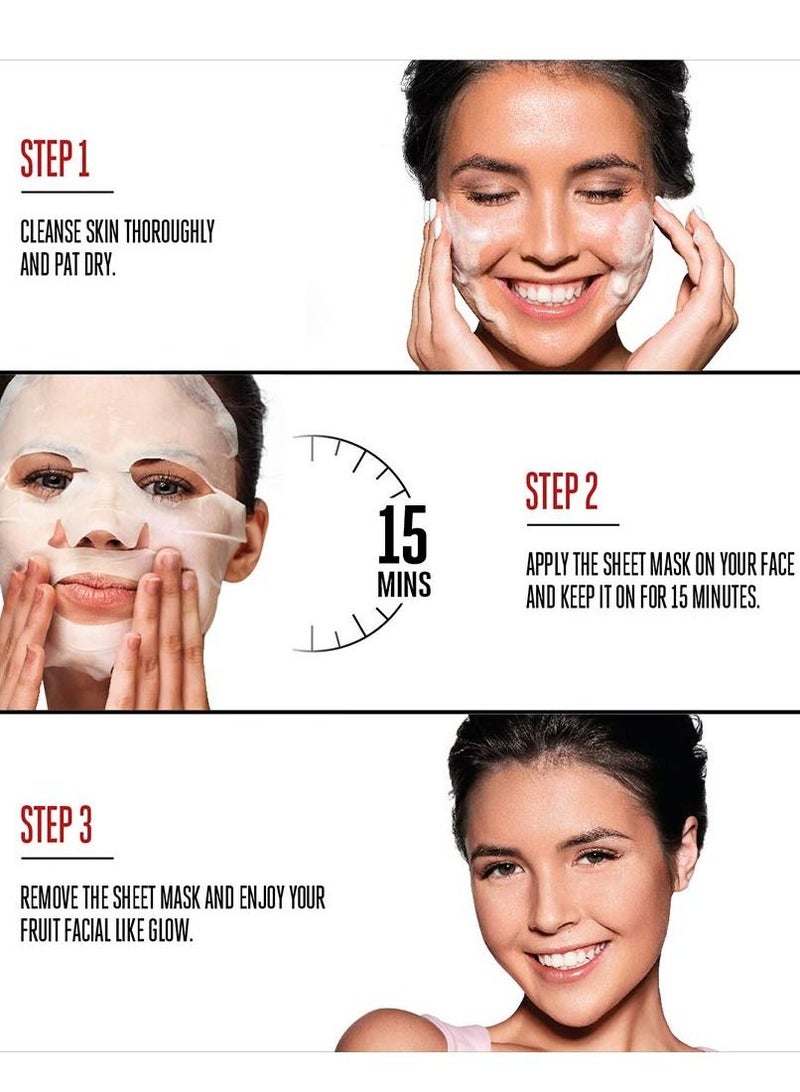 LAKME Blush & Glow Kiwi Sheet Mask 25 ml - Image 2