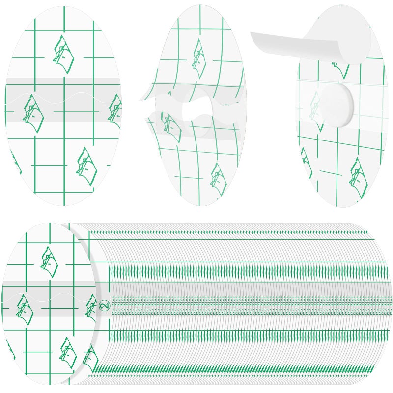 Kingdder 120 Pieces Ear Covers for Shower Plugs Waterproof Protector Newborn Sticker Disposable Cotton Ball Baby Shower Cap Ear Protection for Kid Showering Surfing Snorkeling Other Water Sport(Green) - Image 1