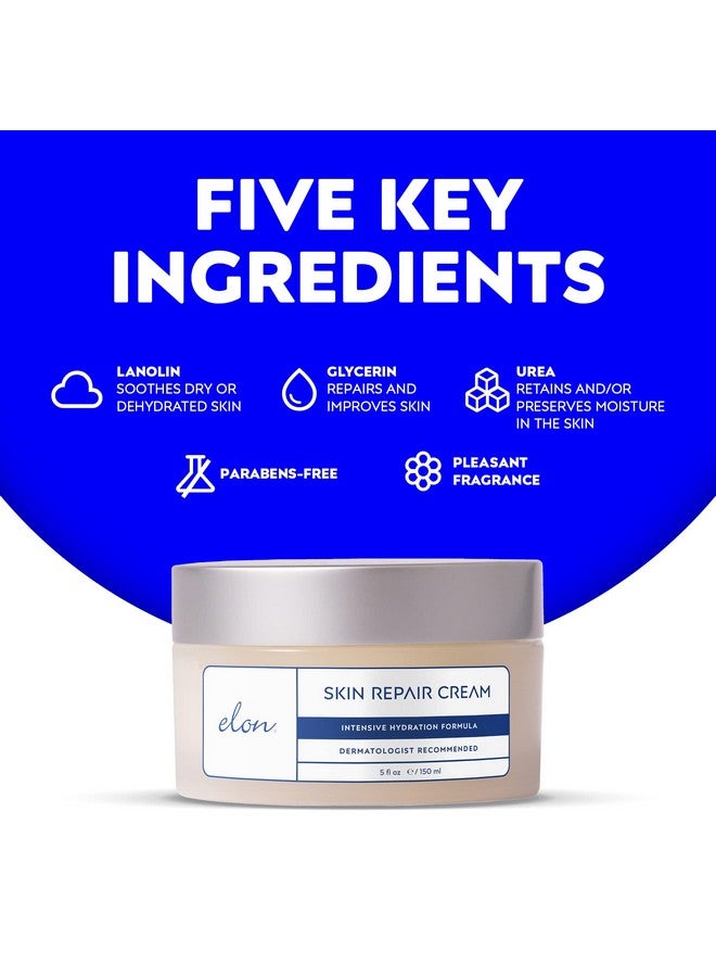 إيلون كريم إصلاح البشرة | كريم مرطب لليدين والجسم | موصى به من قبل أطباء الجلدية (5 أونصة) - Image 3