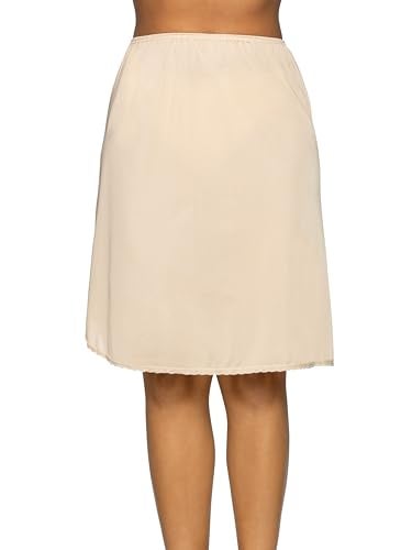 Vanity Fair Womens Anti-static Nylon For Under Dresses Half Slip, 24" Length - Neutral, Medium US - Image 4
