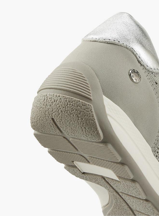 Paprika Cross Strap Slip-On Ballerina Shoes - Image 5