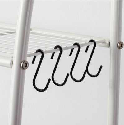 Gutapo 24 Pack Black S Shaped Hooks Small Hanging Hangers For Bathroom Bedroom Office Kitchen Garden - Image 4