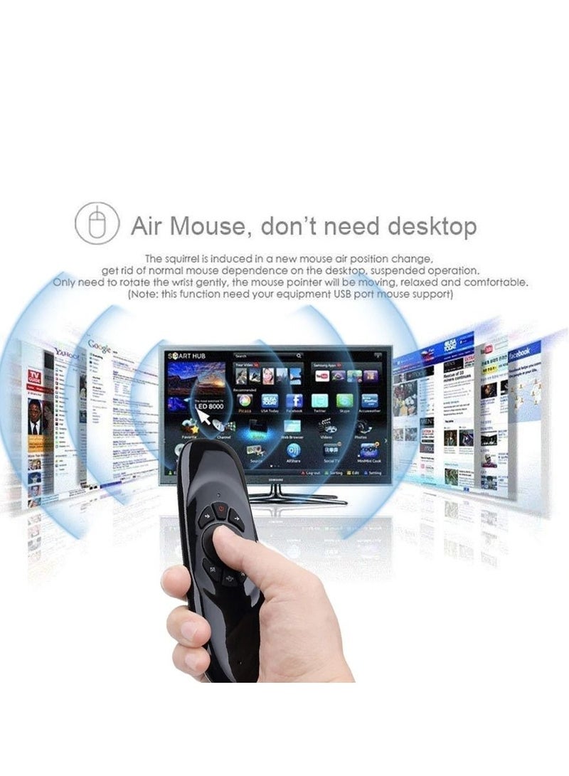 Smart Remote Replacement Fly Air Mouse Multifunctional Remote with Keyboard Mini Wireless Keyboard And Remote Control for KODI Android Box HTPC IPTV PC Pad Xbox 360