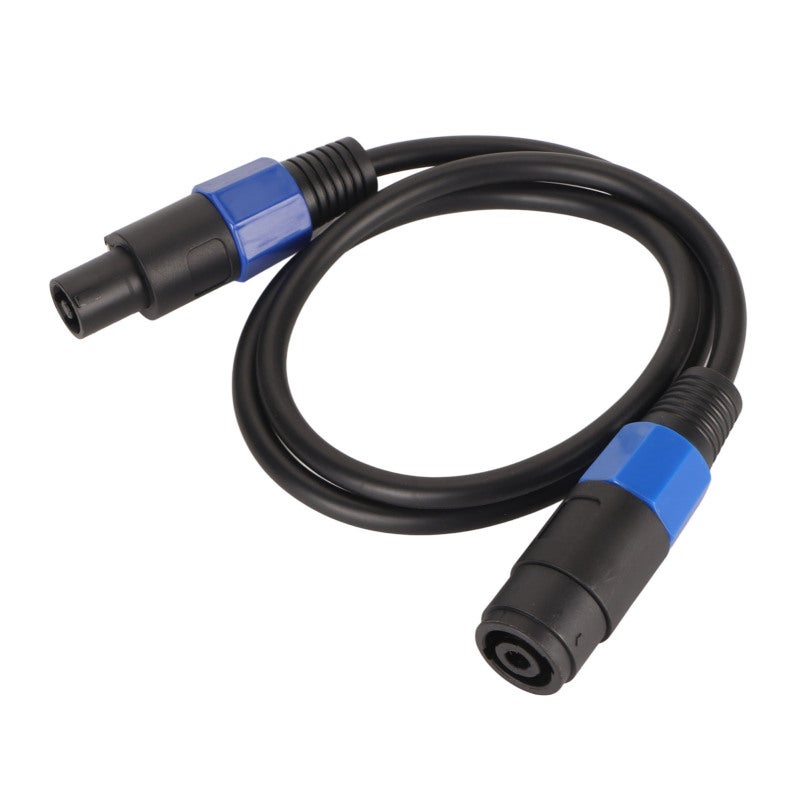 Professional Speaker Cable 3.3ft 1.6mm² Brass Wire Premium PVC 65P - Secure Spring Loaded Locking Mechanism Quick Lock Speaker Cable for DJ Stage Monitor High Power Loudspeaker Setup - Image 5