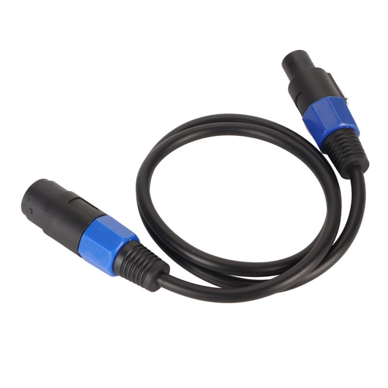 Professional Speaker Cable 3.3ft 1.6mm² Brass Wire Premium PVC 65P - Secure Spring Loaded Locking Mechanism Quick Lock Speaker Cable for DJ Stage Monitor High Power Loudspeaker Setup - Image 2