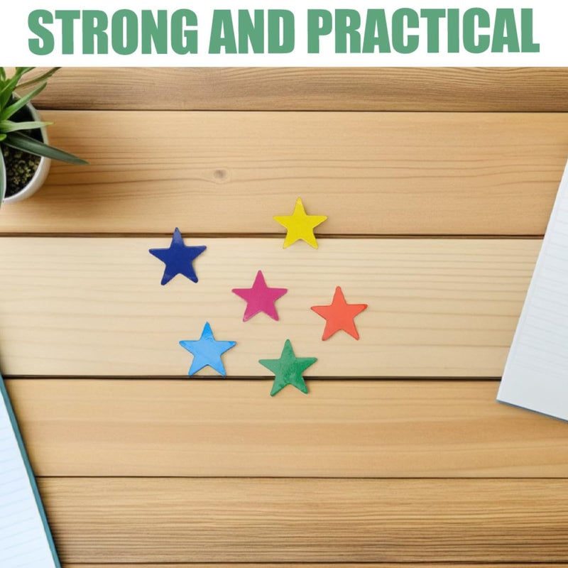 30mm Star Reward Magnets 50pcs Assorted Colors For Refrigerator Whiteboard Office Kitchen Decoration - Image 5