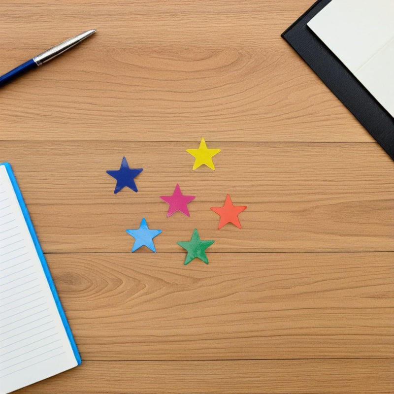 30mm Star Reward Magnets 50pcs Assorted Colors For Refrigerator Whiteboard Office Kitchen Decoration - Image 4
