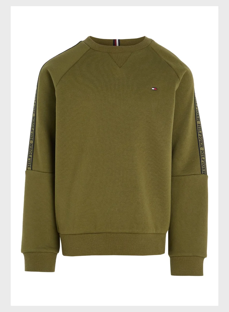 TOMMY HILFIGER Youth Tape Sweatshirt