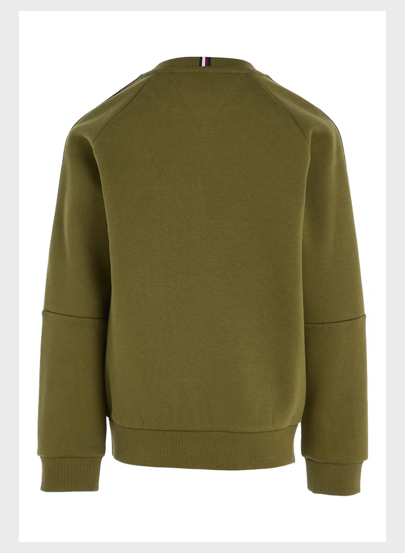 TOMMY HILFIGER Youth Tape Sweatshirt