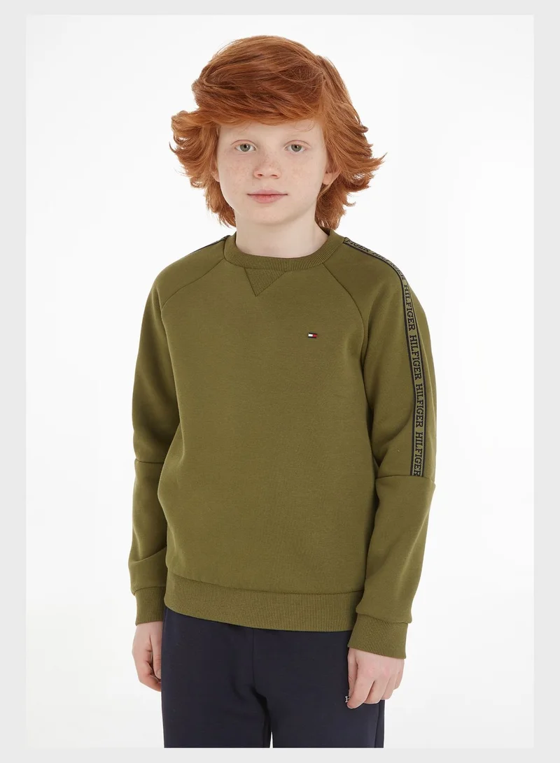 TOMMY HILFIGER Youth Tape Sweatshirt