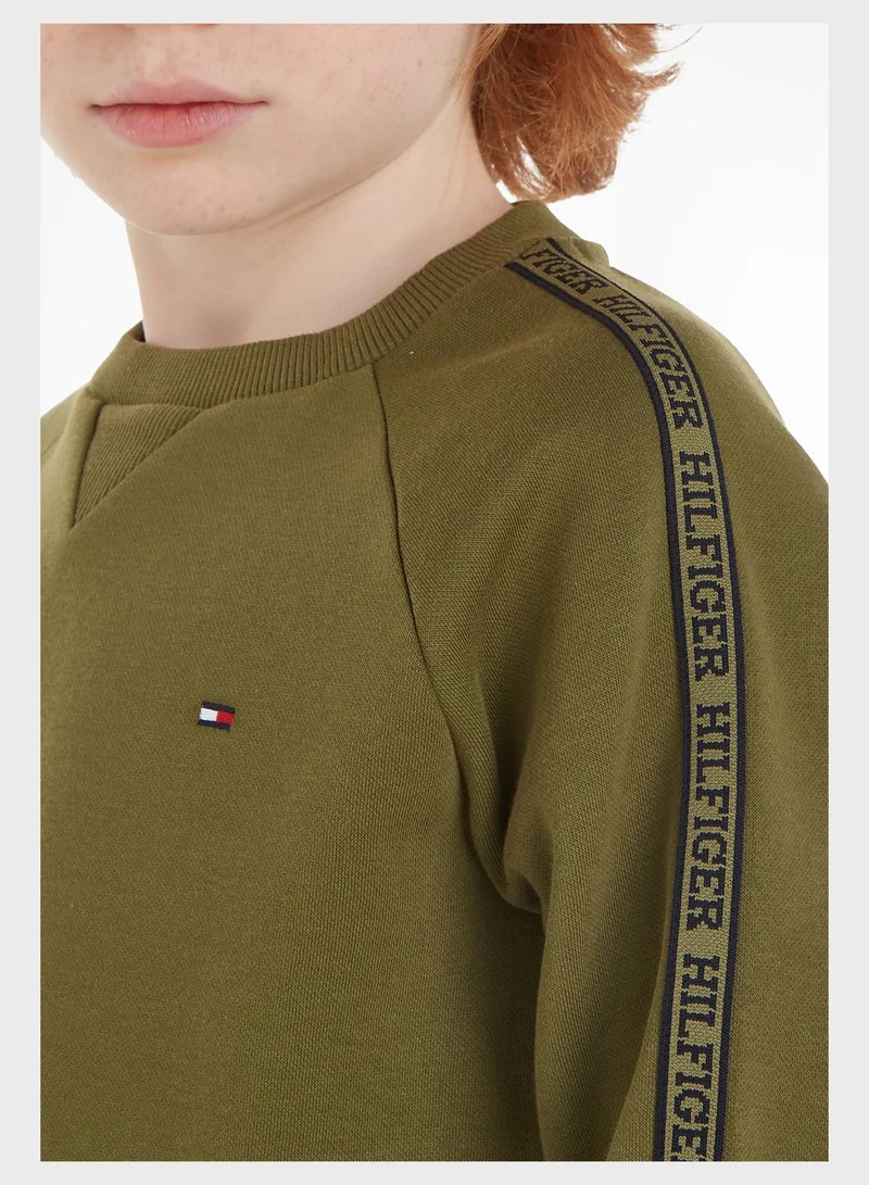 TOMMY HILFIGER Youth Tape Sweatshirt
