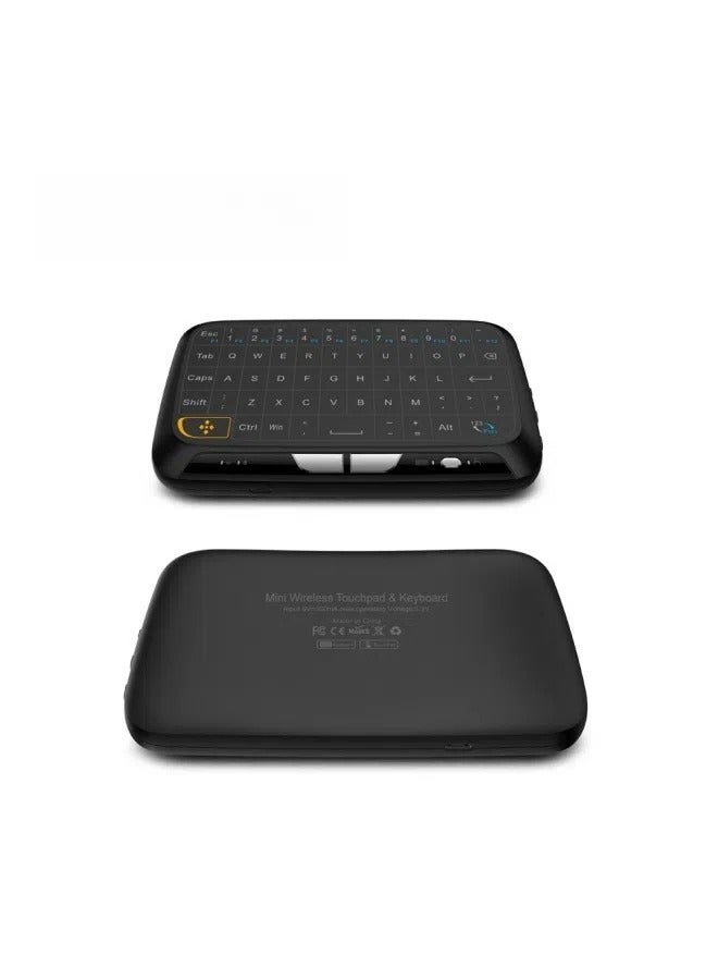 عام H18 + شاشة كاملة تعمل باللمس لوحة المفاتيح اللاسلكية تحلق الماوس لوحة المفاتيح لمسة صغيرة لوحة المفاتيح 2.4G لوحة المفاتيح اللاسلكية - Image 2