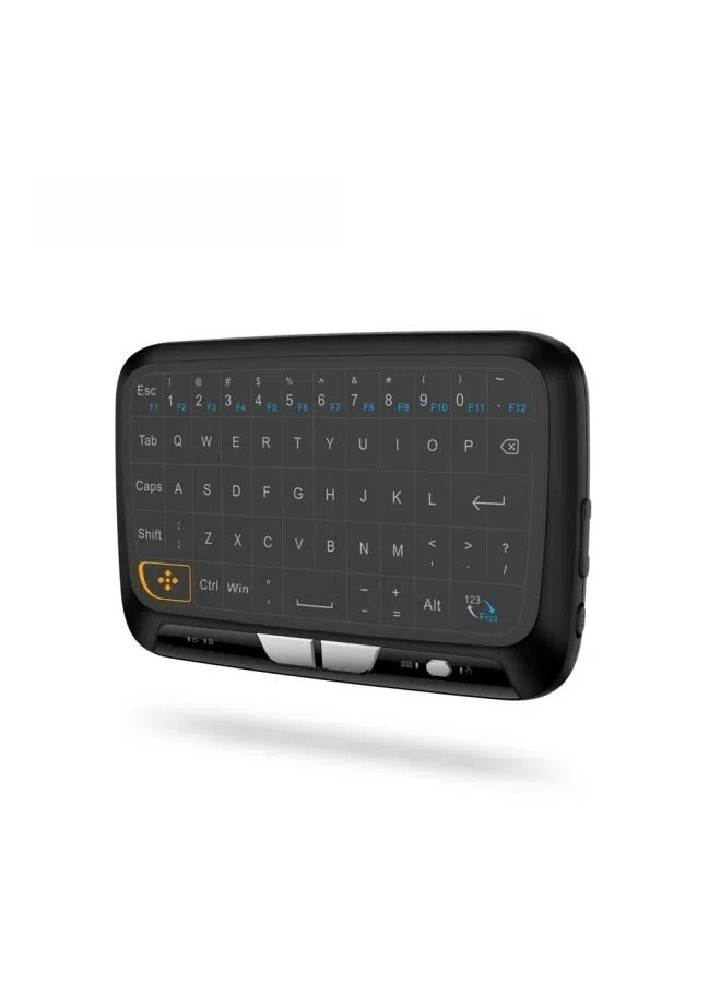 عام H18 + شاشة كاملة تعمل باللمس لوحة المفاتيح اللاسلكية تحلق الماوس لوحة المفاتيح لمسة صغيرة لوحة المفاتيح 2.4G لوحة المفاتيح اللاسلكية - Image 3