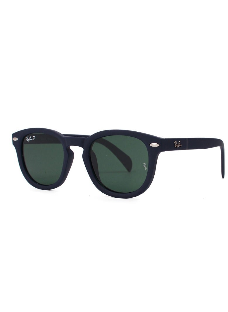 RAYBEEN Ray-Ban Junior Classic Sunglasses Black Framed with Green UV Lenses - Image 2