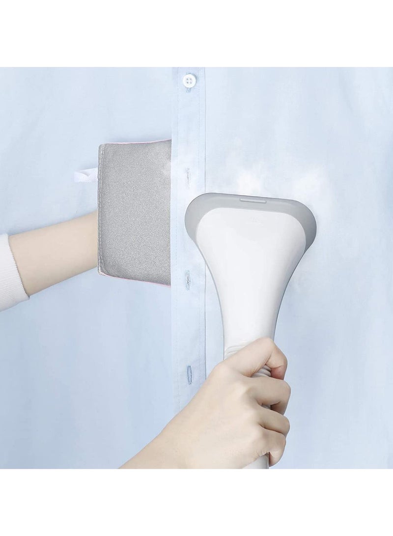 SYOSI Garment Steamer Ironing Glove, Waterproof Anti Steam Mitt with Finger Loop, Complete Care Protective Garment Steaming Mitt, Heat Resistant Gloves for Clothes Steamers  - Image 1