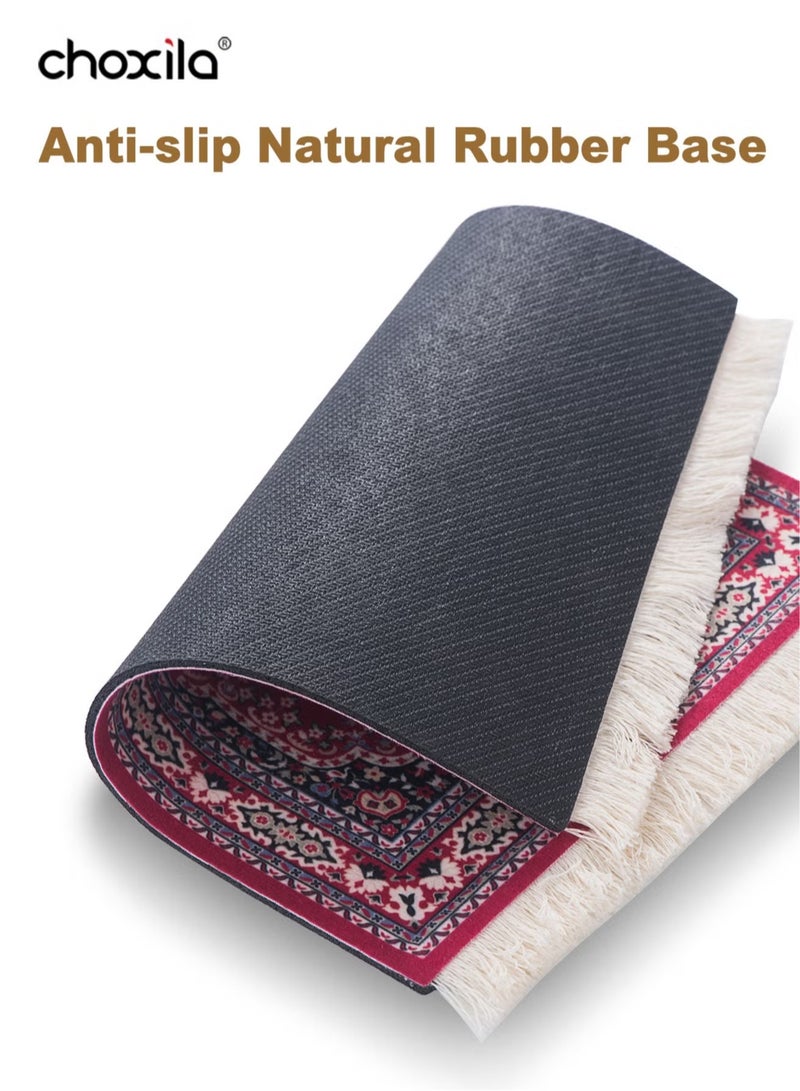 choxila Coffee Mat for Cups, Mugs, and Table - Mouse Pad Versatile and Durable - Multicolor, 1 Piece - Image 2