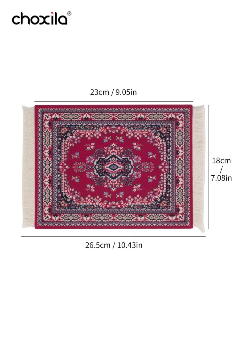 choxila Coffee Mat for Cups, Mugs, and Table - Mouse Pad Versatile and Durable - Multicolor, 1 Piece - Image 4