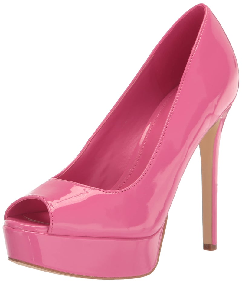 GUESS Women's CACEI Pump, Fuschia Patent 660, 8 - Image 4
