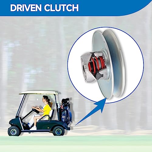 TUNTROL Salsbury Driven Clutch for Club Car 1988-1996 Golf Cart with Fe290 350 400 Counter Clockwise Engine, 1014450, 1016360-01, 101636001 - Image 4