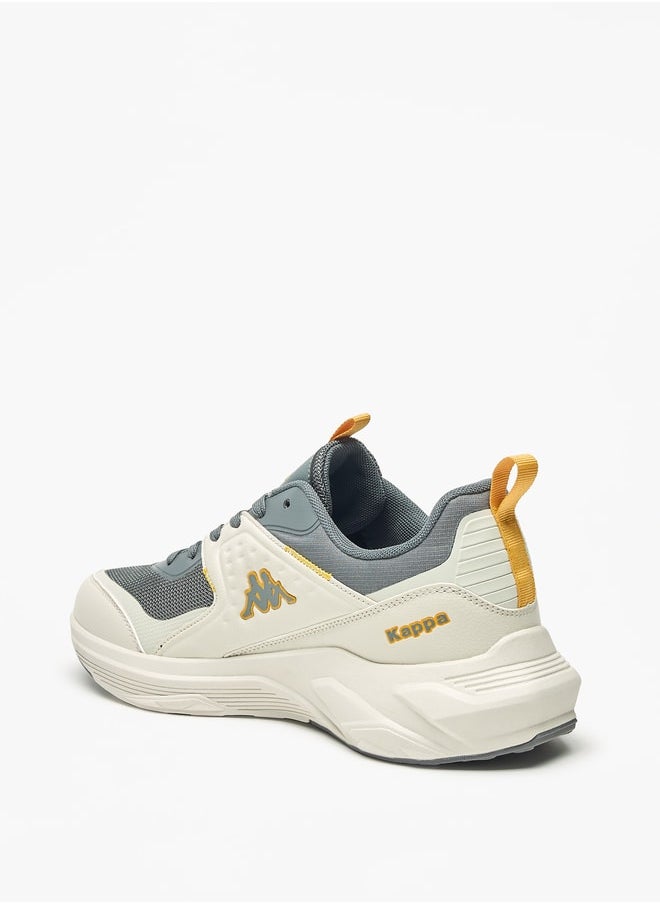 Kappa Men's Textured Sports Shoes with Lace-Up Closure  - Image 2