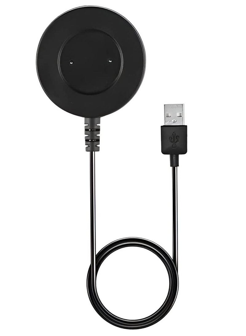 قاعدة شحن مغناطسية قوية  100سم لساعات هواوى جى تى 1 46 ملى / جى تى46 مللى /هونر ماجيك 46 مللى /هونر جى اس برو/ هونر دريم اسود - Image 1