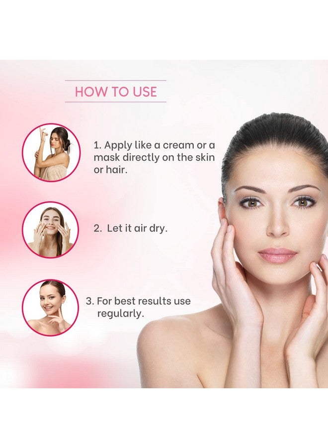 KAZIMA Aloe Rose Gel With Pure Aloe Vera, Olive & Vitamin E For Face, Skin & Hair - Moisturizing, Sunburn, Acne Scars, Wrinkles & Dark Circles (1Kg)  - Image 4