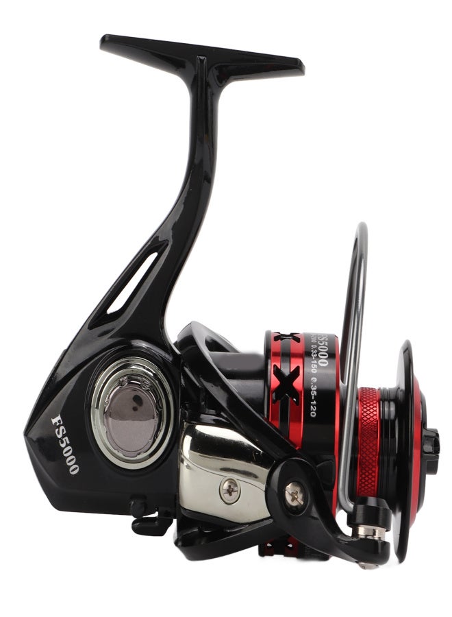 DEUKIO Metal Spinning Fishing Reel CNC with EVA Grip Metal Rocker Arm Long Throw Fishing Line WheelFS5000 - Image 2