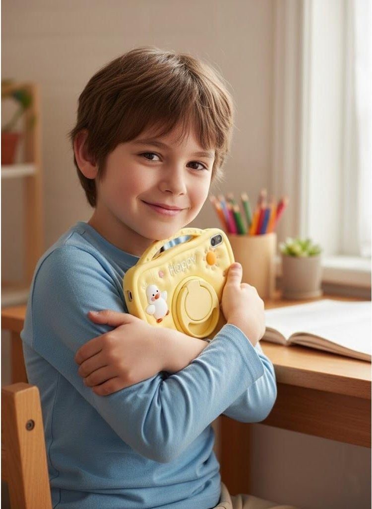 Cartoon Kids Case for HONOR Pad X8a/X9 11-Inch 2024, Portable Handle Stand, Kids Friendly Soft Silicone Adjustable Stand Shockproof Cover for HONOR Pad X8a/X9 11-Inch 2024 - Image 5