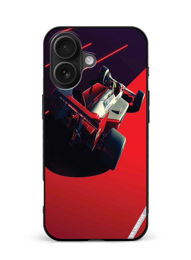 VR CREATIVE Protective Case Cover For Apple iPhone 16 Mclaren Racing Limited Design Multicolour
