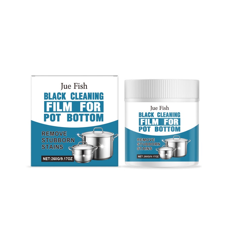 Jue Fish Pot Bottom Black Scale Cleaning Paste Removes Black Scale And Restores Cookware Shine Dissolves Grease Cleaning Paste - Image 1