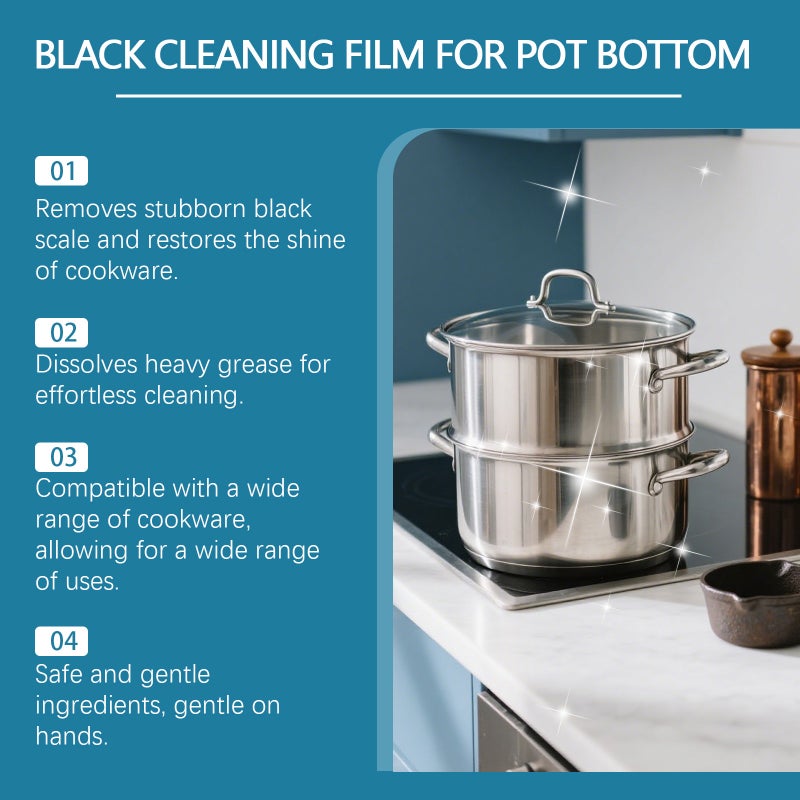 Jue Fish Pot Bottom Black Scale Cleaning Paste Removes Black Scale And Restores Cookware Shine Dissolves Grease Cleaning Paste - Image 5
