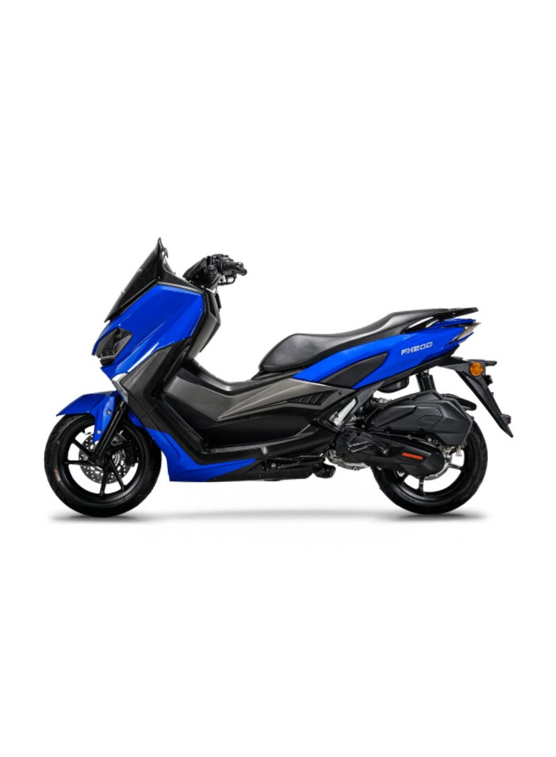 SHARMAX FX 200 Maxi Scooter 150cc 16HP – Urban Commuter with CVT, Disc Brakes, 12L Fuel Tank & 3-Year Warranty - Image 3