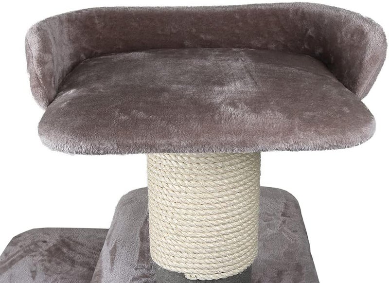 Ebi Cat Scratching Tree Vece - Beige 80x80x148 cm - Image 2