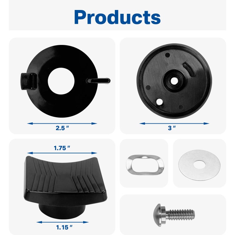 superbobi 1725X Replacement Lid Knob With Vent for Rena ware 1992-1997 Pots - Image 2