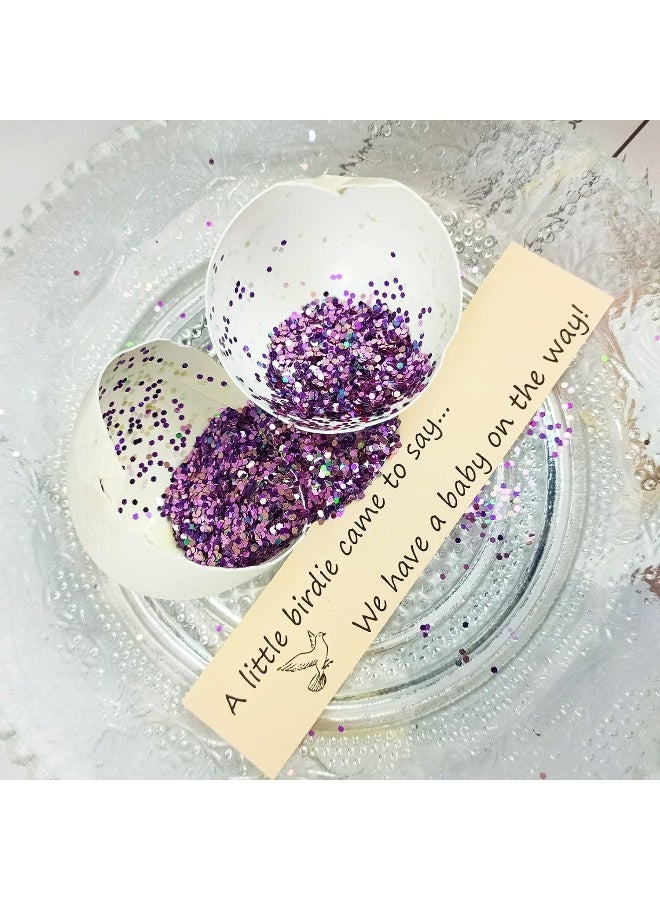 1DFAUL DINGSEN Egg Pregnancy Announcement, Pregnancy Reveal, Funny Baby Announcement Ideas, Surprise Eggs Perfect for grandparents Future Dad, or Friends - Image 5