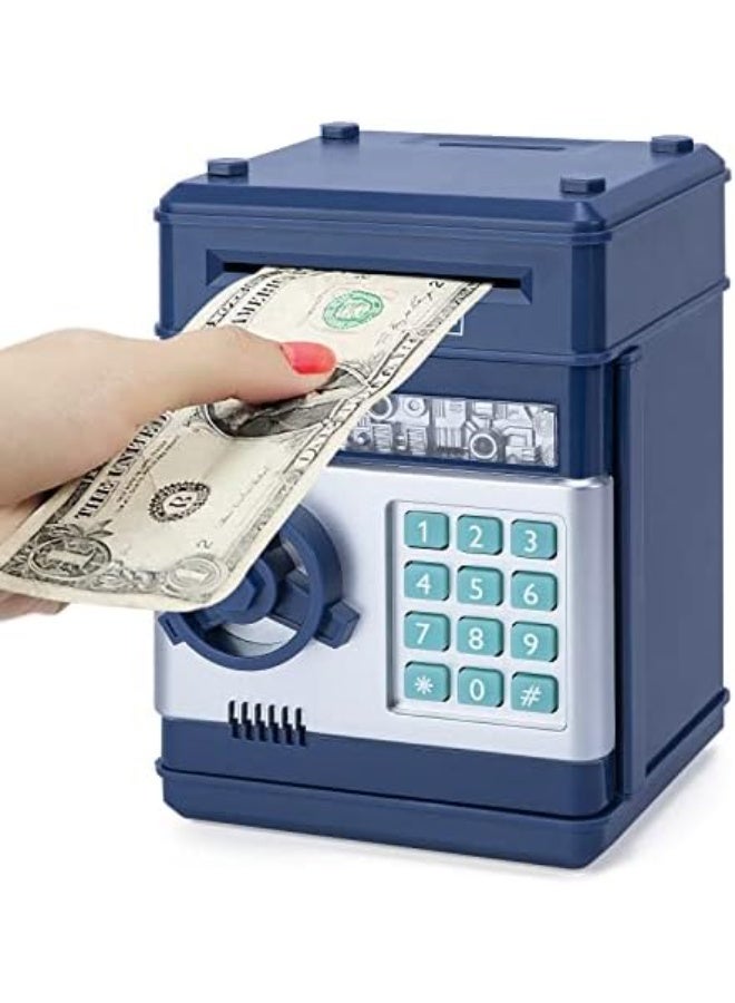 Queens Piggy Bank for Boys, Electronic Piggy Banks Password Money Saving Box Gifts for 11 Year Old Boy Money Bank Toy Birthday Gifts for Boys Girls Kids Safe Cash Coin Can - Image 1