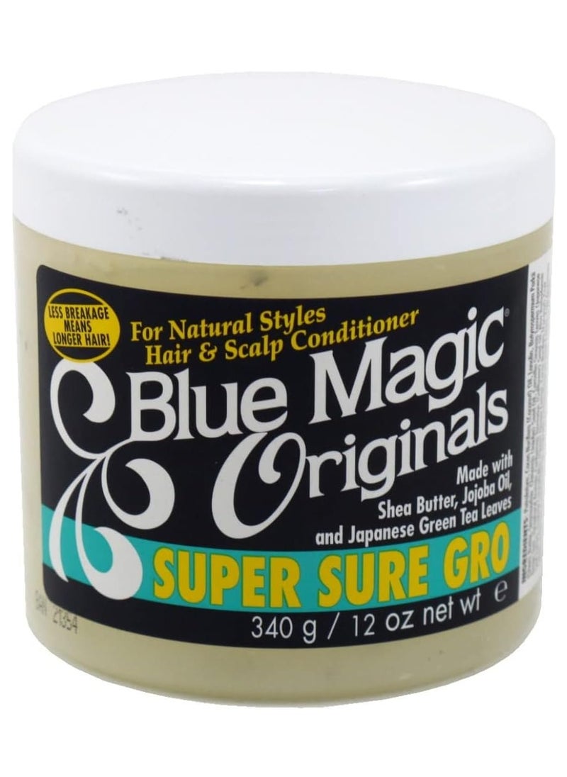 BLUE MAGIC - Blue Magic Originals Super Sure Gro, 12 oz (Pack of 3) - Image 1
