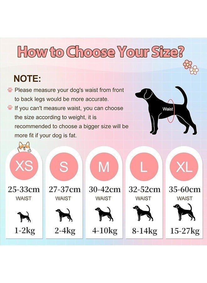 Disposable Pet Diapers for Female Dogs Super Absorbent Soft Heating and Diapers Female Liners  Including 10pcs Diapers for Dogs and Cats - Image 2