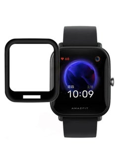 Generic 3D Full Edge Full Screen Protective Film For Amazfit Bip U/Amazfit Bip U Pro (Not Glass) Black 